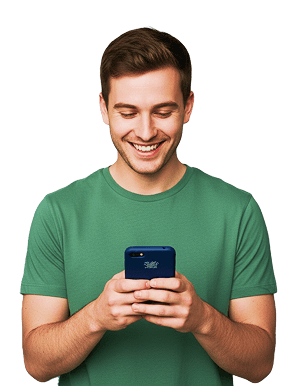 Man with phone